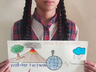 ਸਕੂਲ ਵਿੱਚ International Day for Disaster Risk reduction ਮਨਾਇਆ ਗਿਆ