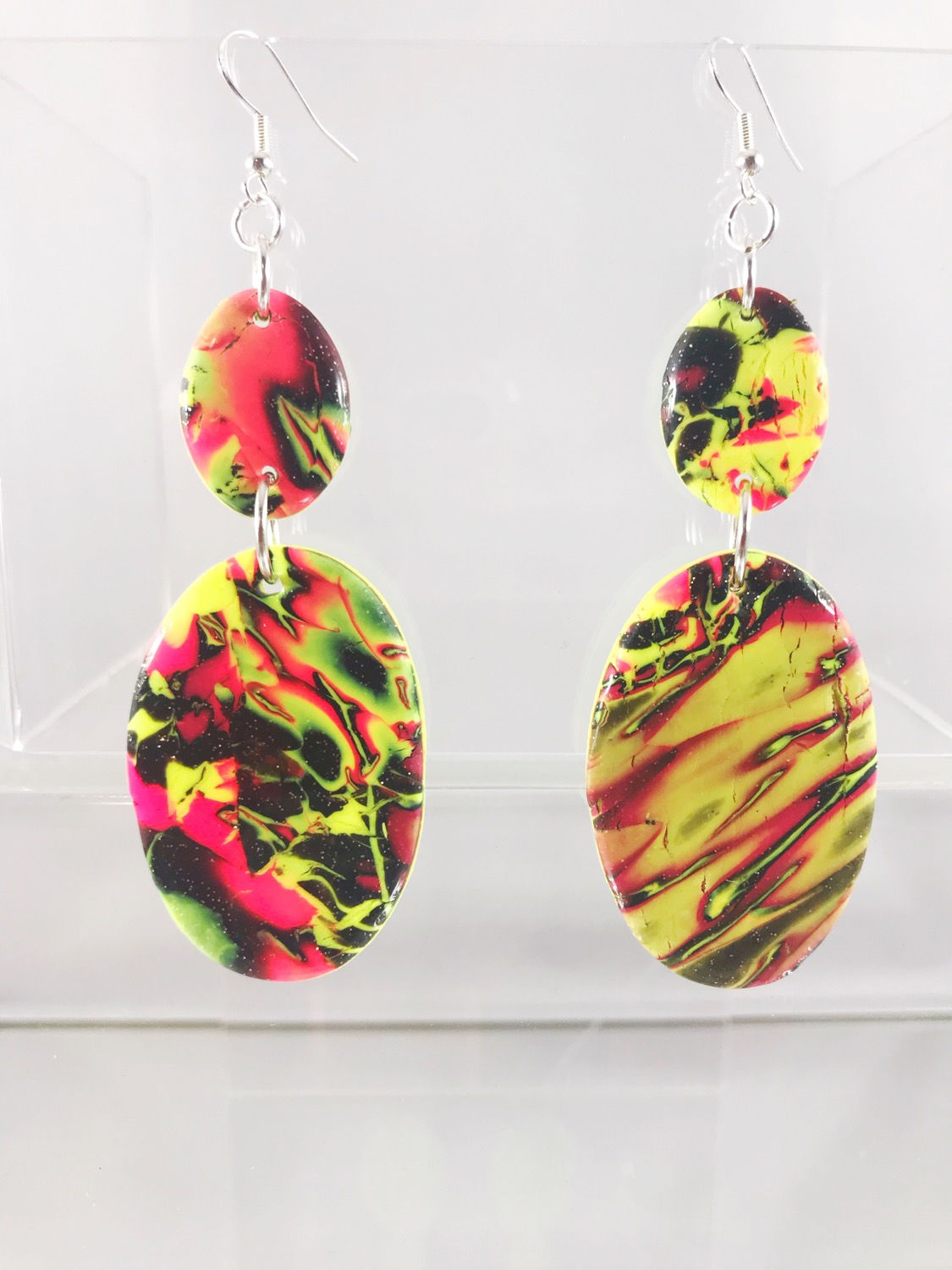 Polymer Clay Dangle Earrings