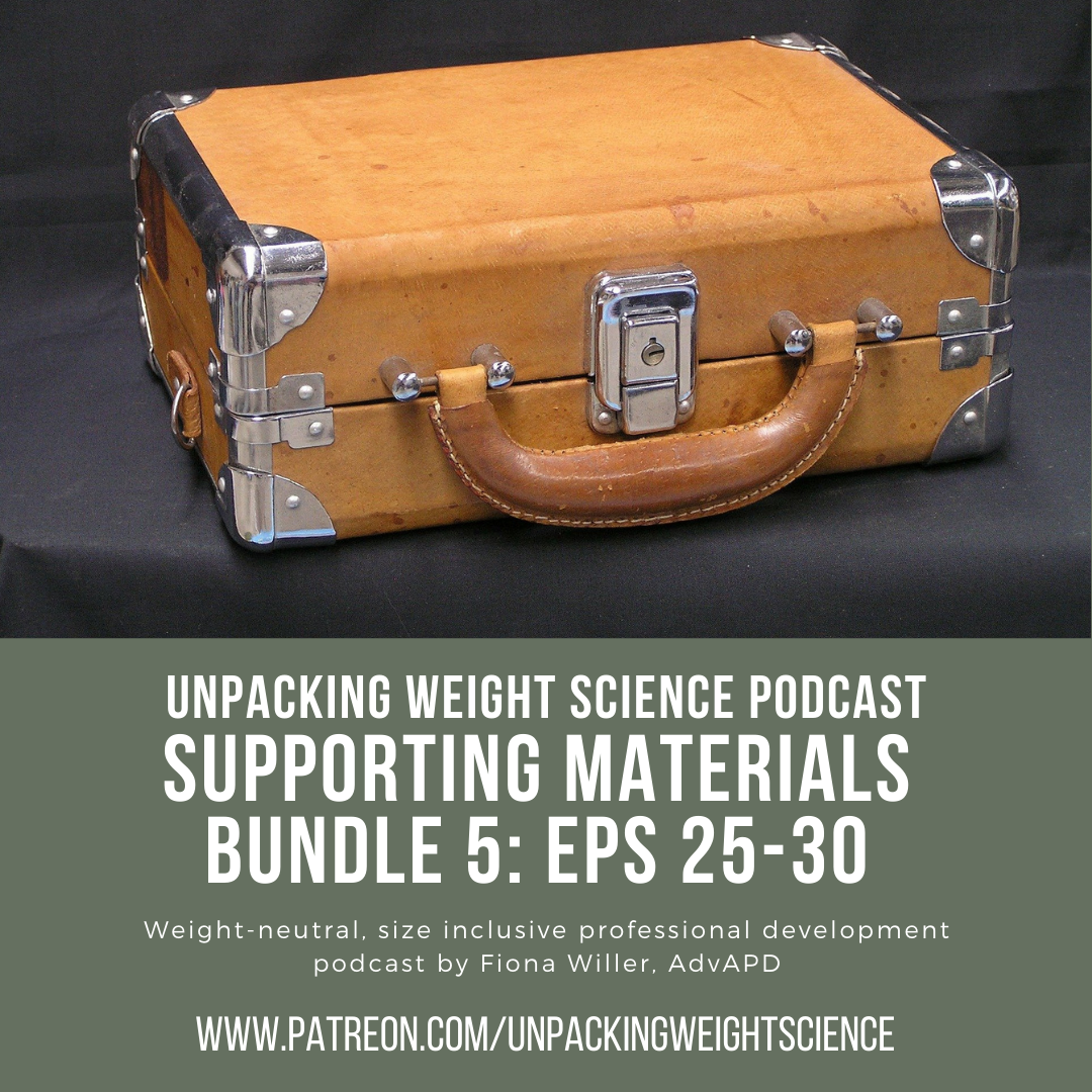 Bundle 5: Episodes 25-30 Supporting Materials