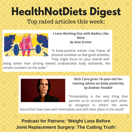 HealthNotDiets Digest, Issue 37, 2019