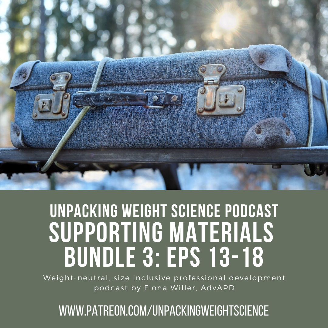 Bundle 3: Episodes 13-18 Supporting Materials