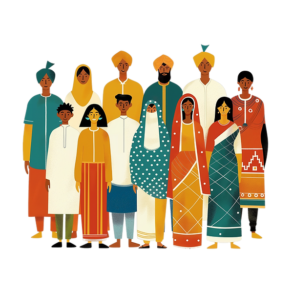 paachoo_minimal_vibrant_retro_flat_illustration_of_group_of_Ind_1b1e117b-3d15-4d0d-95ce-7c