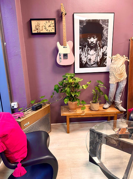 inside the salon