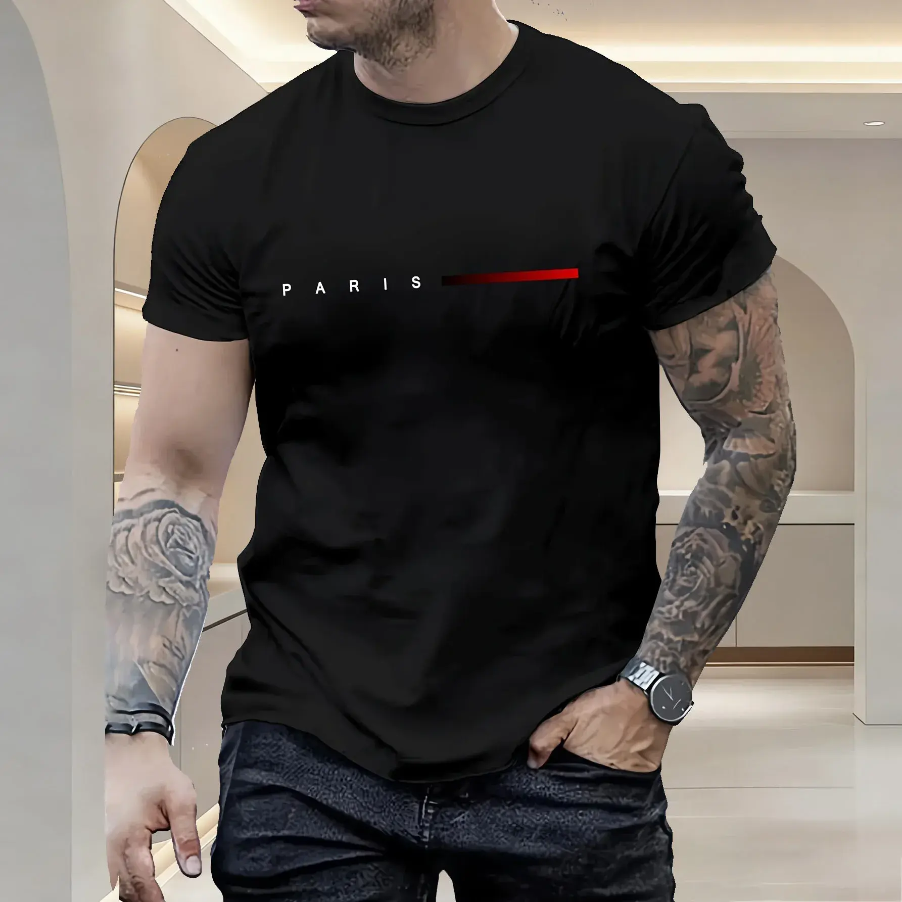 Moda masculina versátil de verão, com caimento solto e estilo.