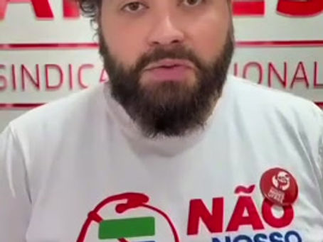 Guilherme Dornelas destaca a importância da nova sede da Regional RS para a unidade e a luta docente