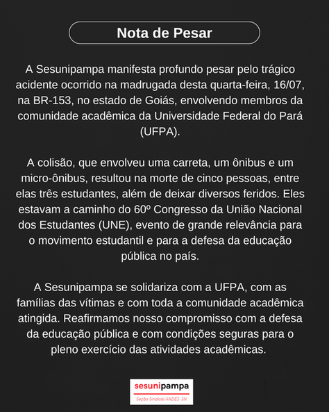Nota de Pesar