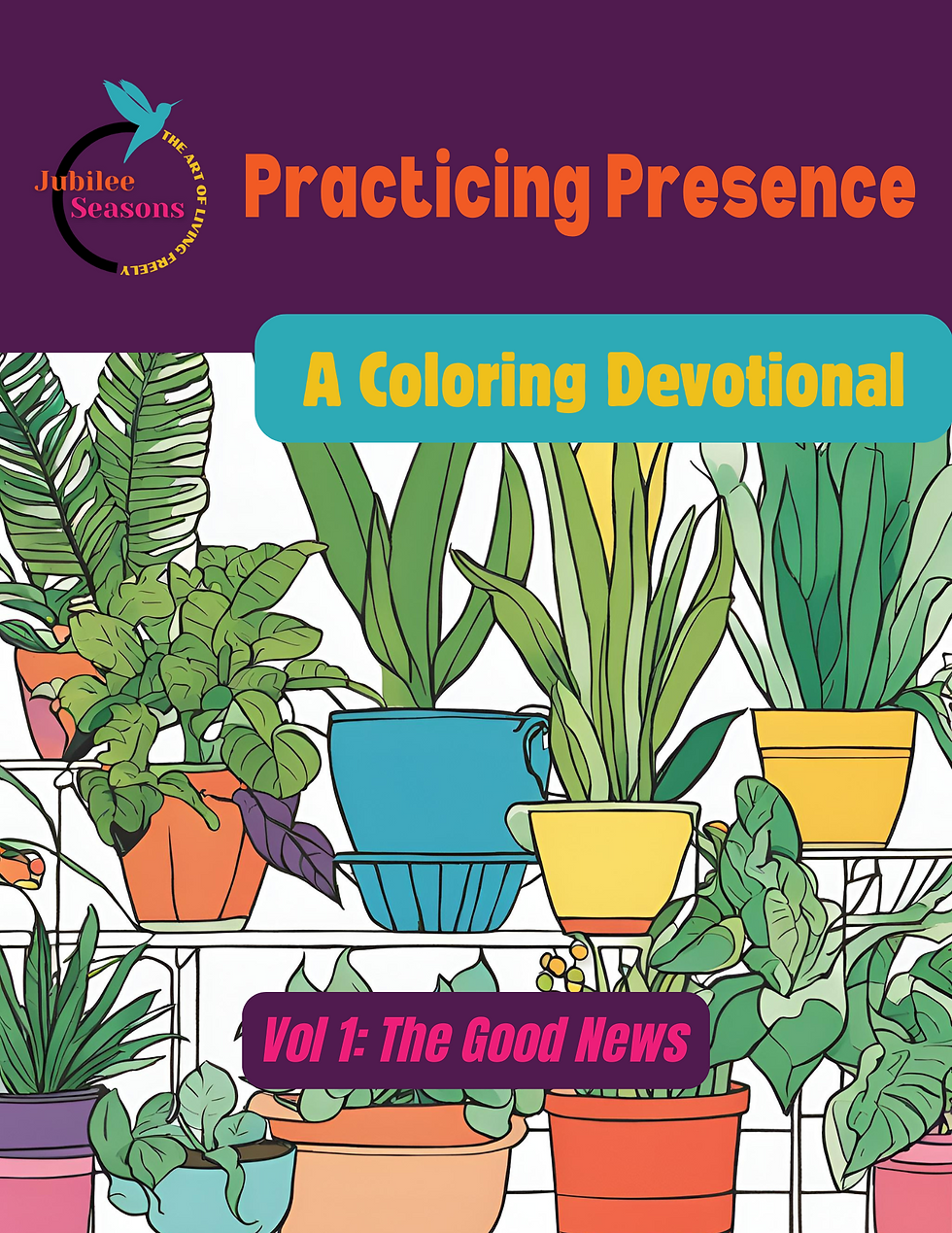 Practicing Presence, A Coloring Devotional