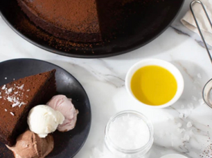 Olive Oil Chocolate Cake