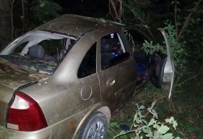 cidente ocorreu na rodovia Ramão Gomez /Foto: Divulgação Bombeiros