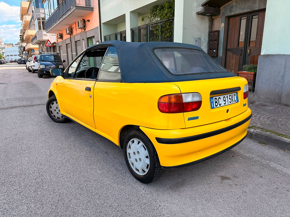 Miniatura: Fiat punto cabrio 1.2 benzina 60cv con 180mila km anno 1999