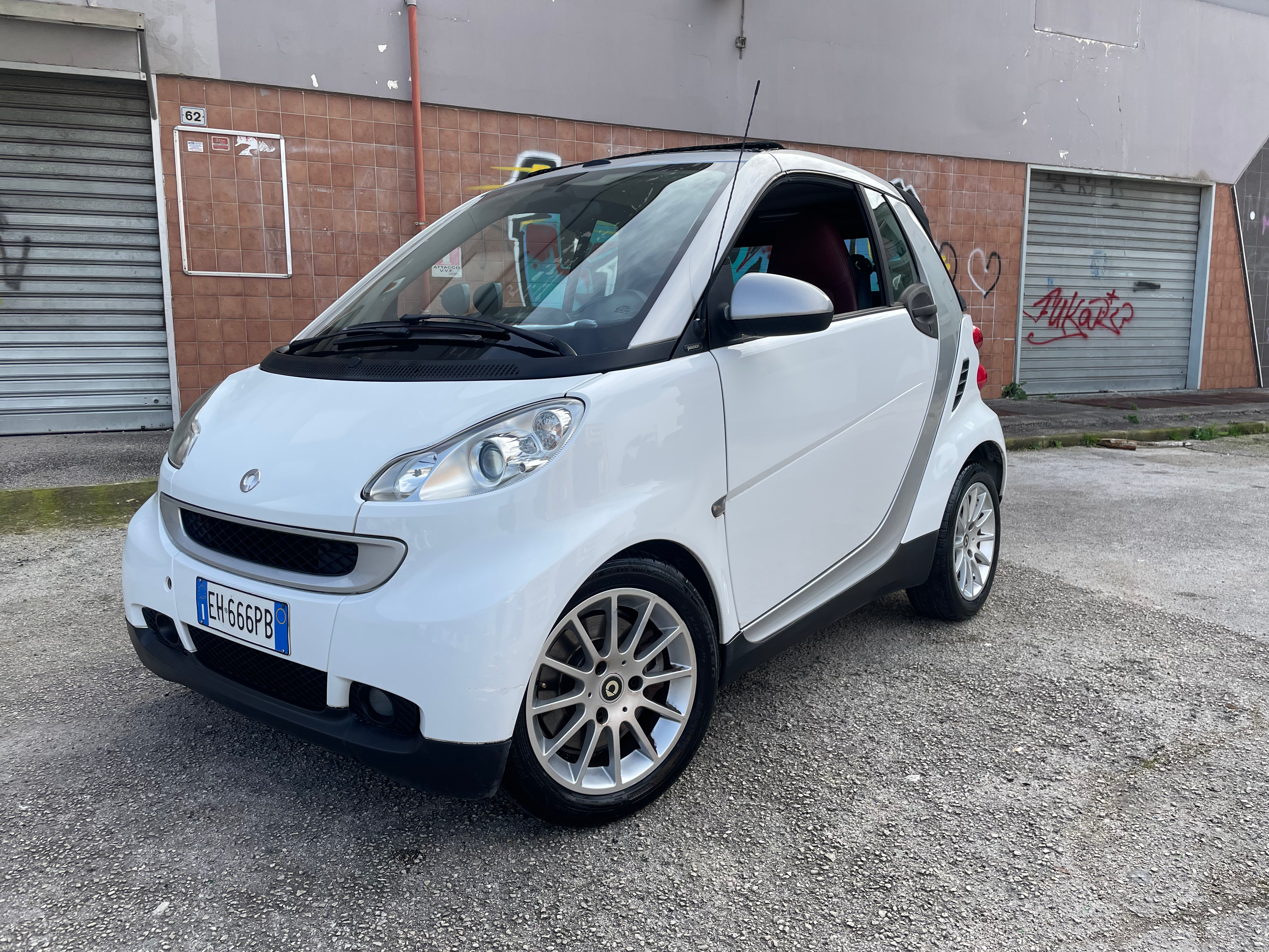 Smart Fortwo Cabrio 1.0 Mhd 80mila KM Full 2012