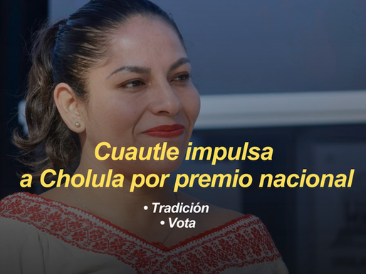 San Andrés Cholula busca premio nacional con tradición de la Virgen de los Remedios