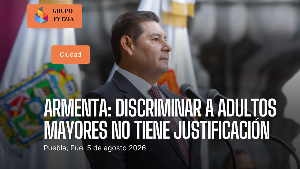 Armenta se deslinda de diputadas de Morena y reivindica el respeto a los adultos mayores como convicción personal