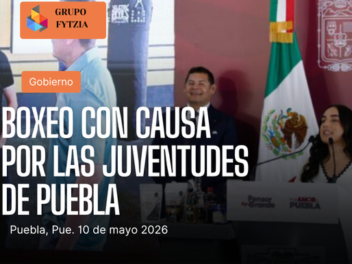 Alexa Espidio y Armenta impulsan boxeo con causa contra adicciones