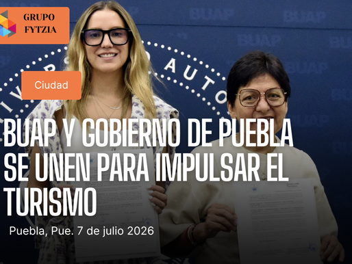 BUAP y Secretaría de Turismo de Puebla unen fuerzas para fortalecer el turismo estatal