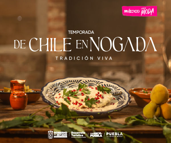 Temporada Chile en Nogada 2026 arranca con meta de 4.5 millones de platillos y derrama de 2 mil millones de pesos