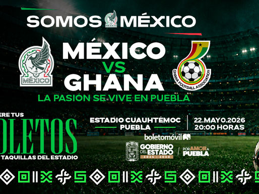 México enfrentará a Ghana en Puebla rumbo al Mundial 2026
