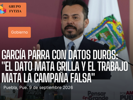 "El dato mata grilla": García Parra responde con cifras a la campaña de desinformación contra la 4T
