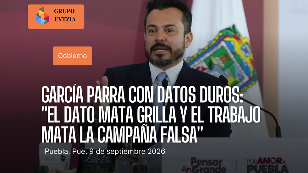 "El dato mata grilla": García Parra responde con cifras a la campaña de desinformación contra la 4T