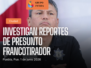 SSP investiga reportes sobre presunto francotirador en Periférico y Atlixcáyotl