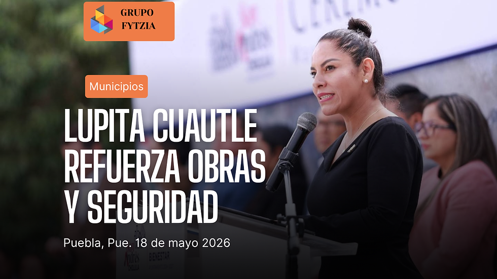 Lupita Cuautle refuerza obras, diálogo vecinal y seguridad en San Andrés Cholula