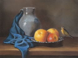 Still Life with Silk