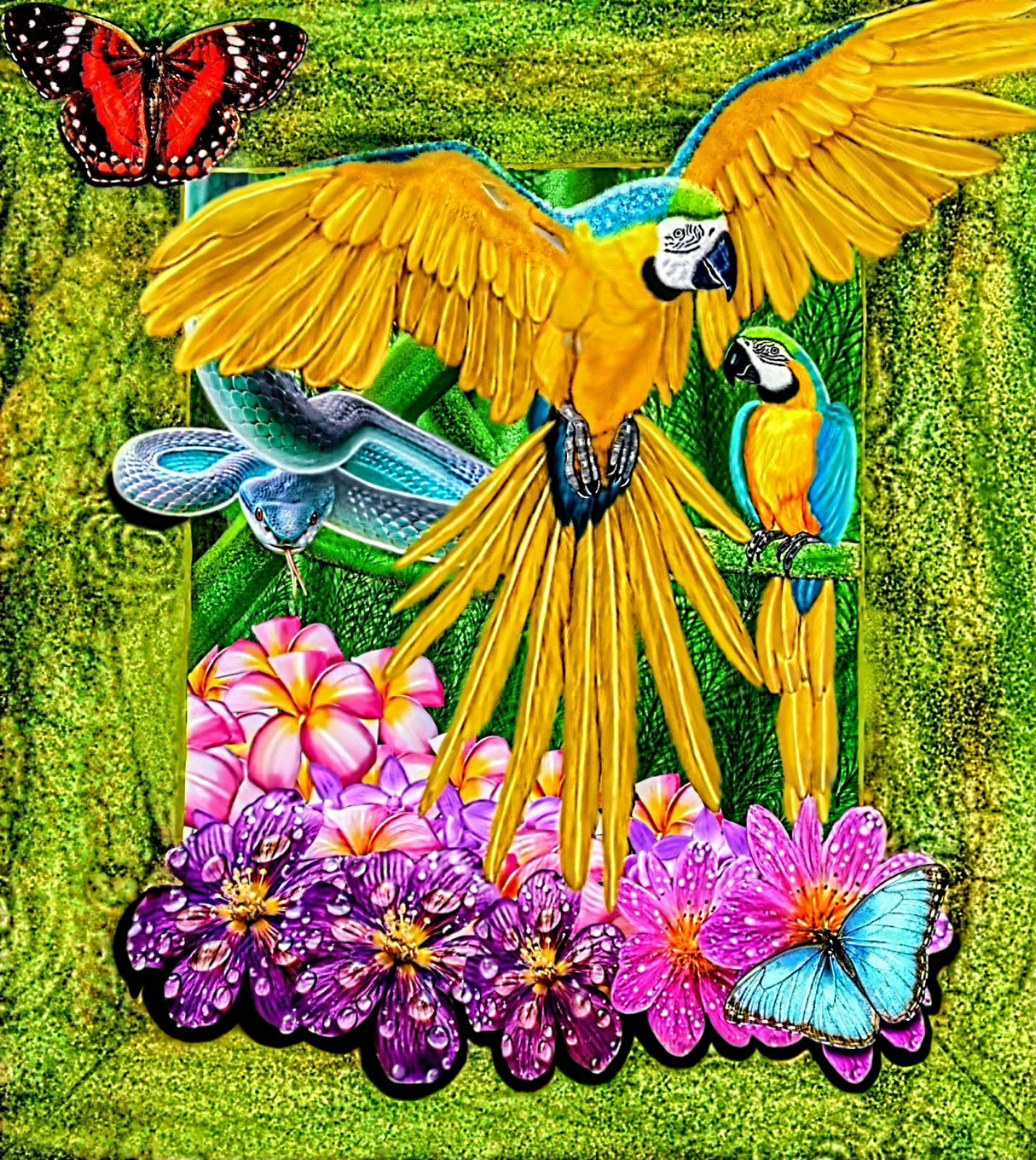 Escaping The Rainforest by Rachel Eagles