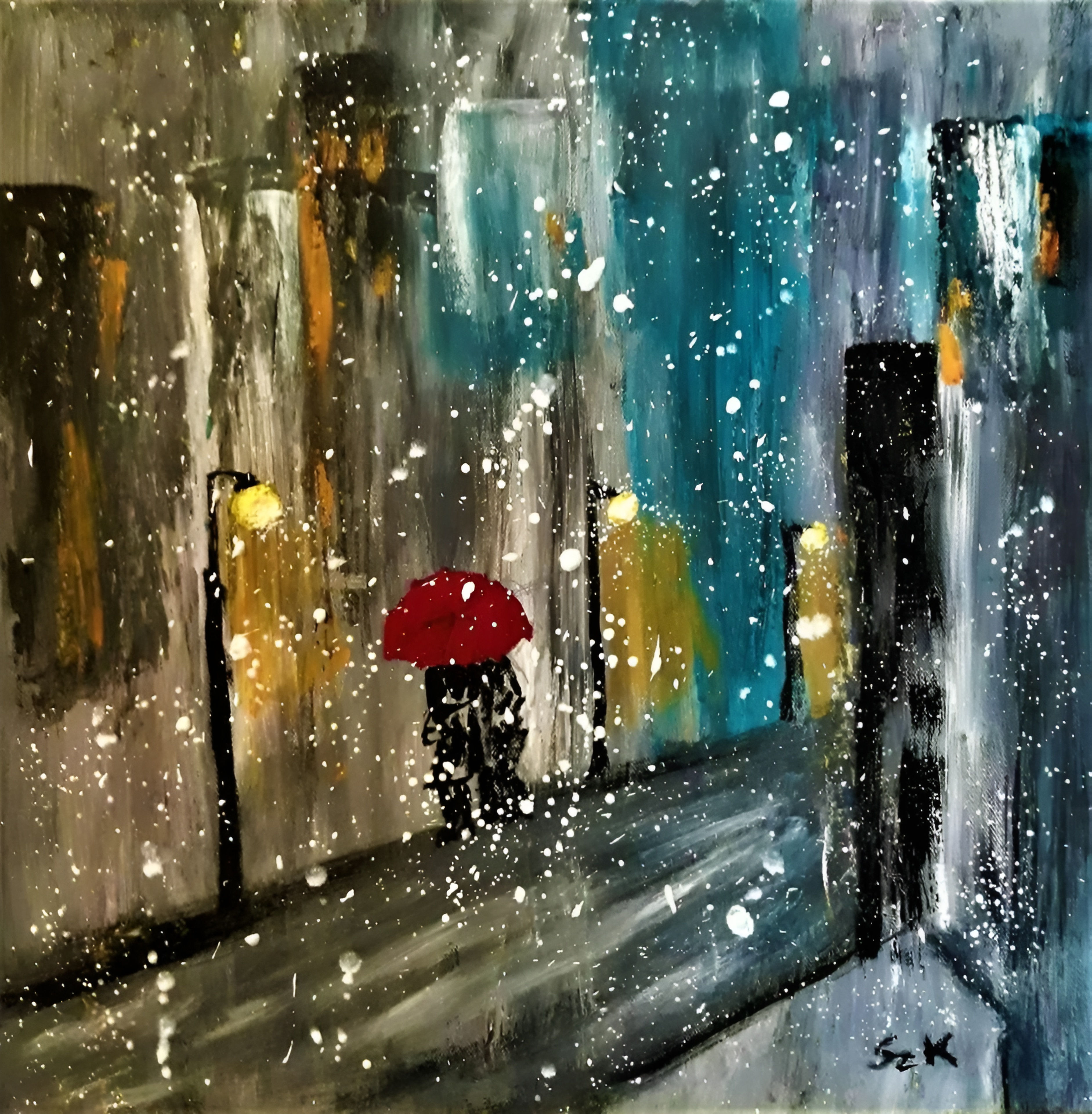 Téli este (Winter evening)