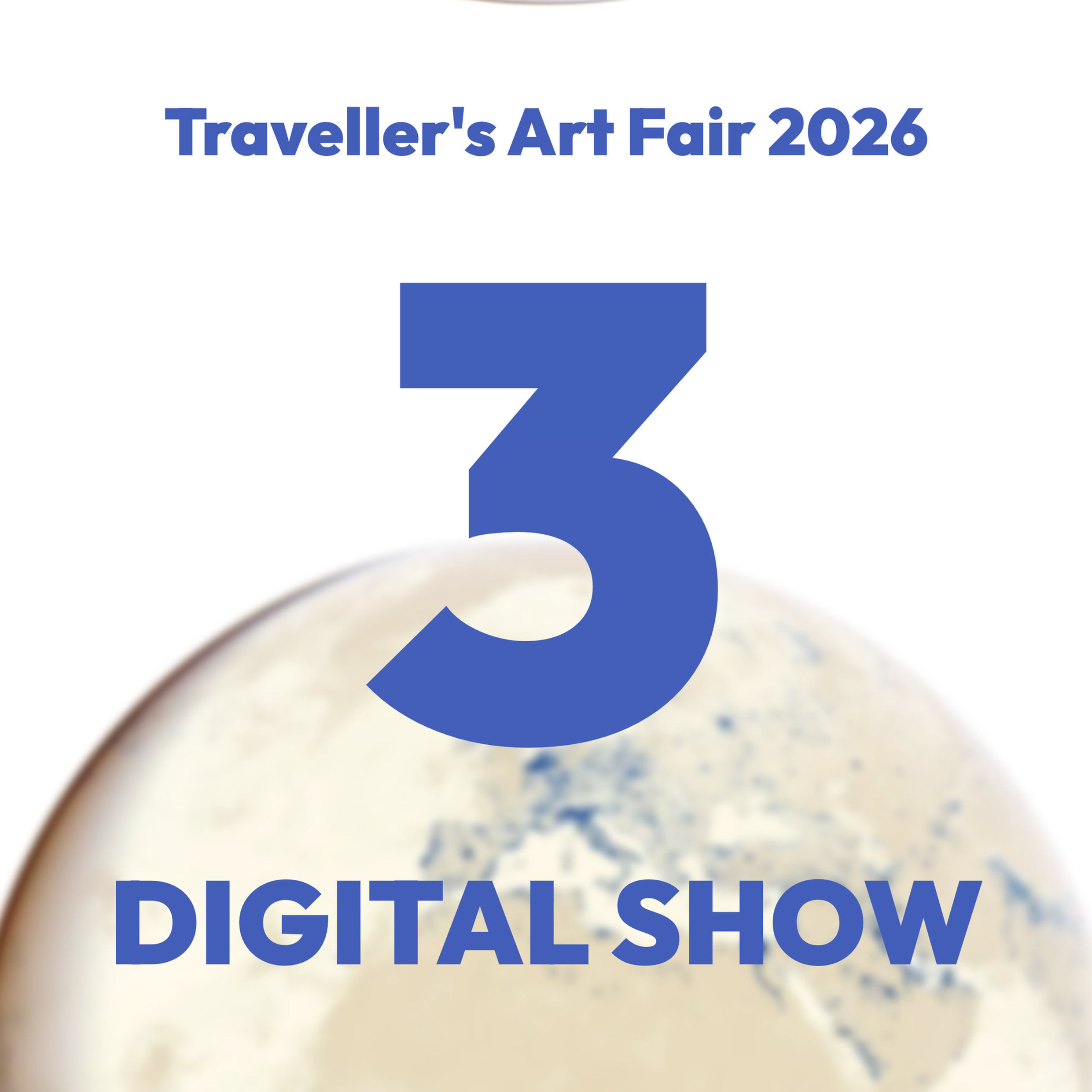 DIGITAL SHOW WIN participation fee - 3 artworks - Traveller's Art Fair 2026
