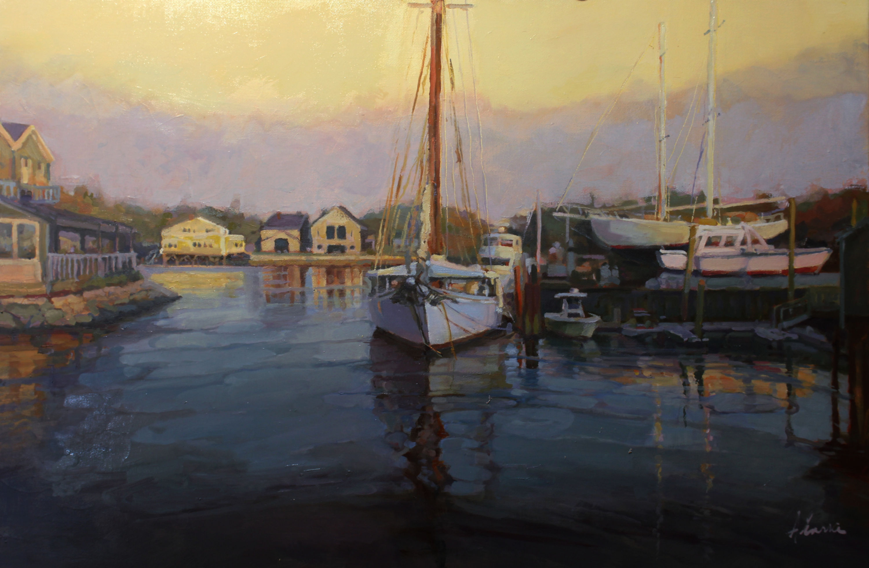 Kennebunkport at Dusk by Alana