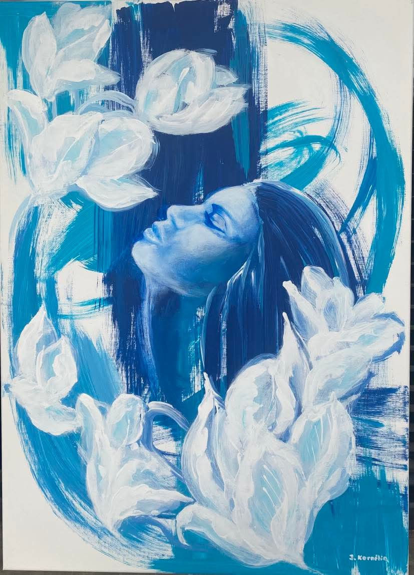 Blue perfume