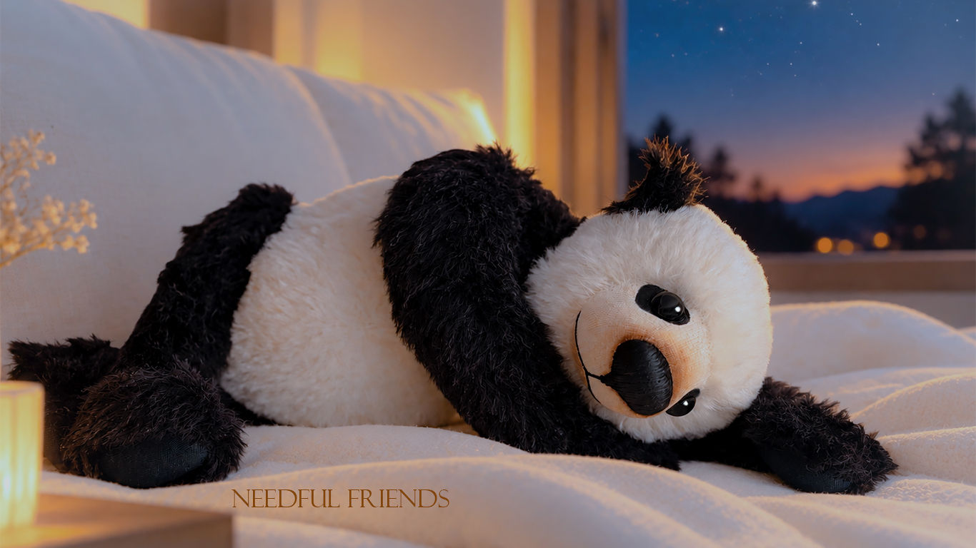 🌙 Teddy Lin und die Sterne PANDA 45 cm