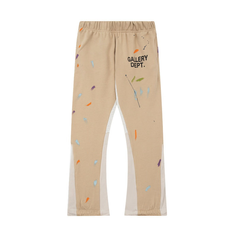 Thumbnail: New Gallery Dept Cream Flare Sweatpant high quality gallery dept reps