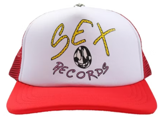 Chrome Hearts Matty Boy Sex Records Red Trucker