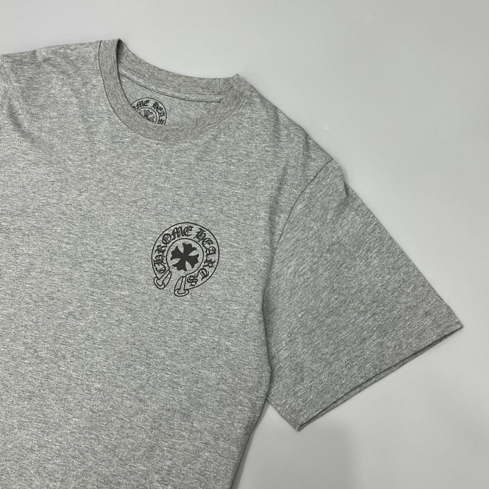 Thumbnail: Chrome Hearts Grey Horseshoe Tee