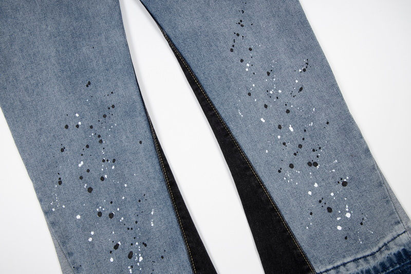 Thumbnail: gallery dept reps painted flared jeans | replica gallery dept