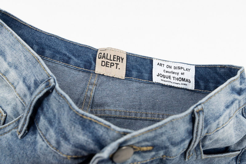 Thumbnail: gallery dept reps painted flared jeans | replica gallery dept