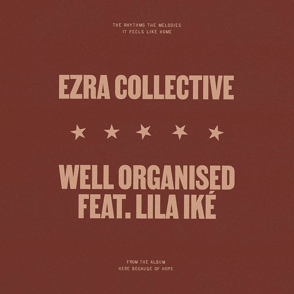 Ezra Collective & Lila Iké - Well Organised