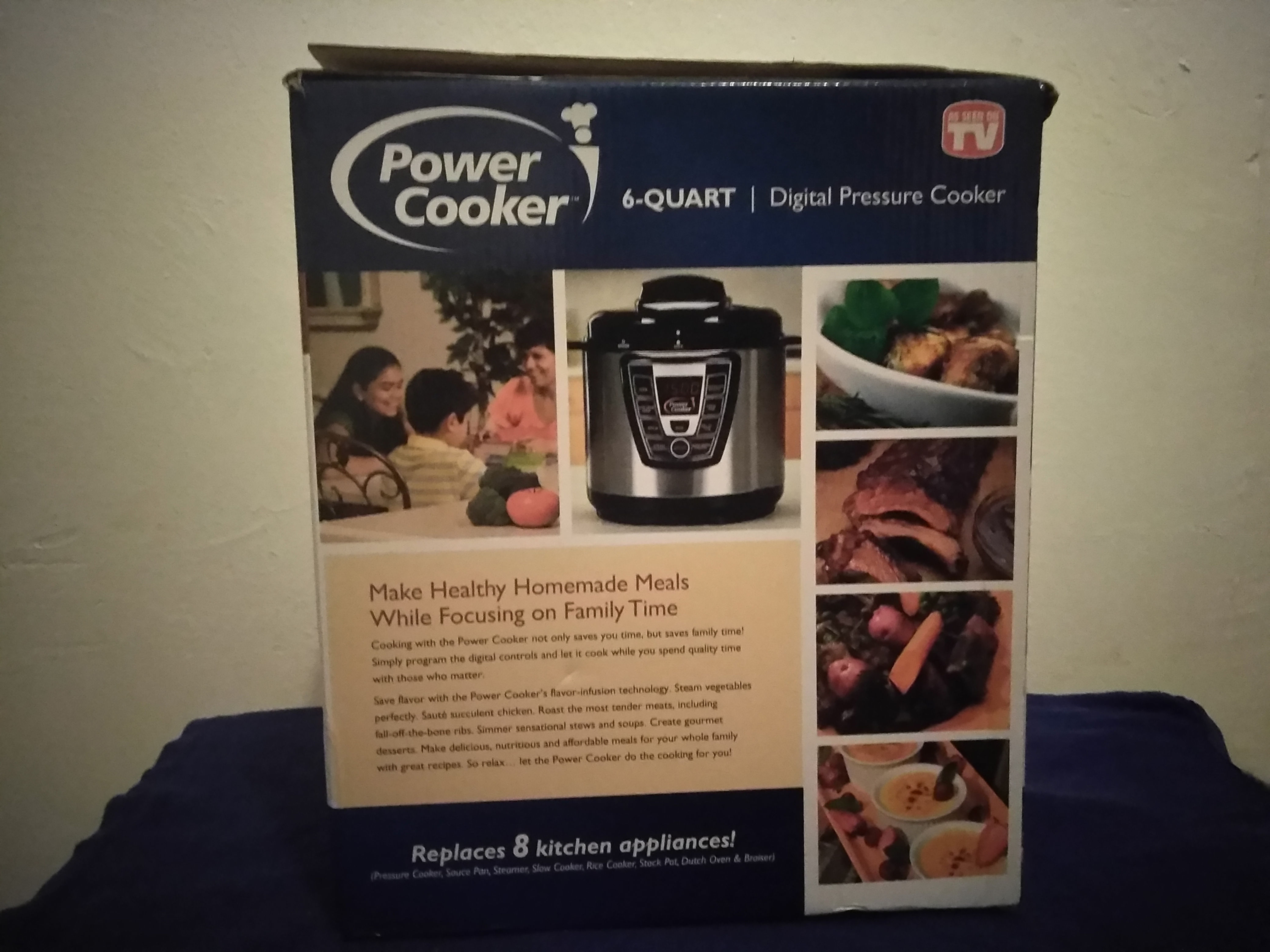 POWER COOKER 8-IN-1