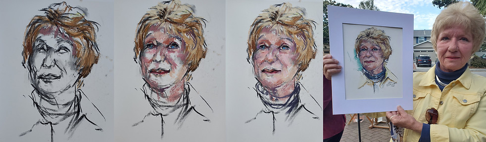 Kay progression of portrait.JPG