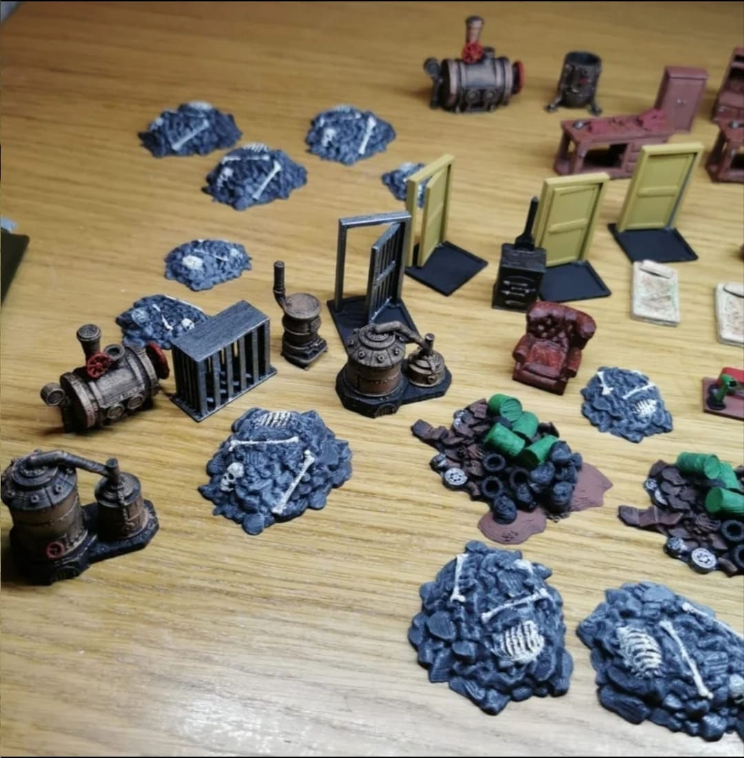 Escenografia This War Of Mine juego de mesa