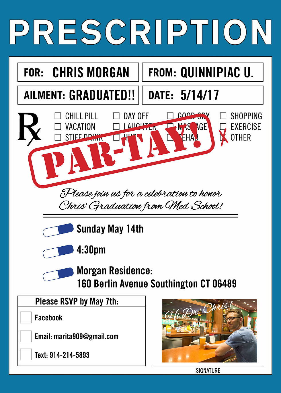 Graduation Party Invitation