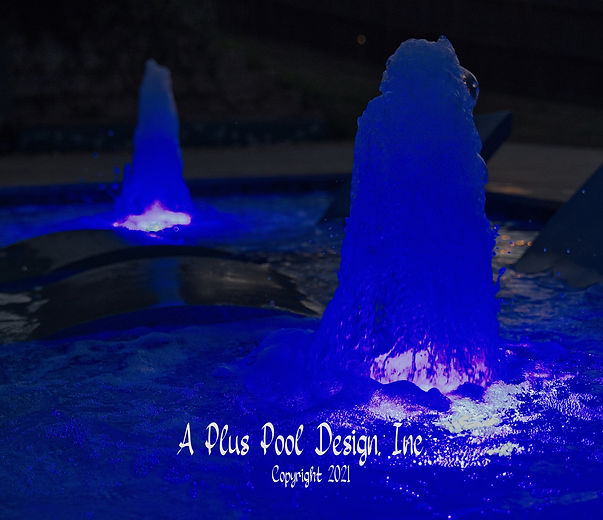 A Plus Pool Design Inc pool project