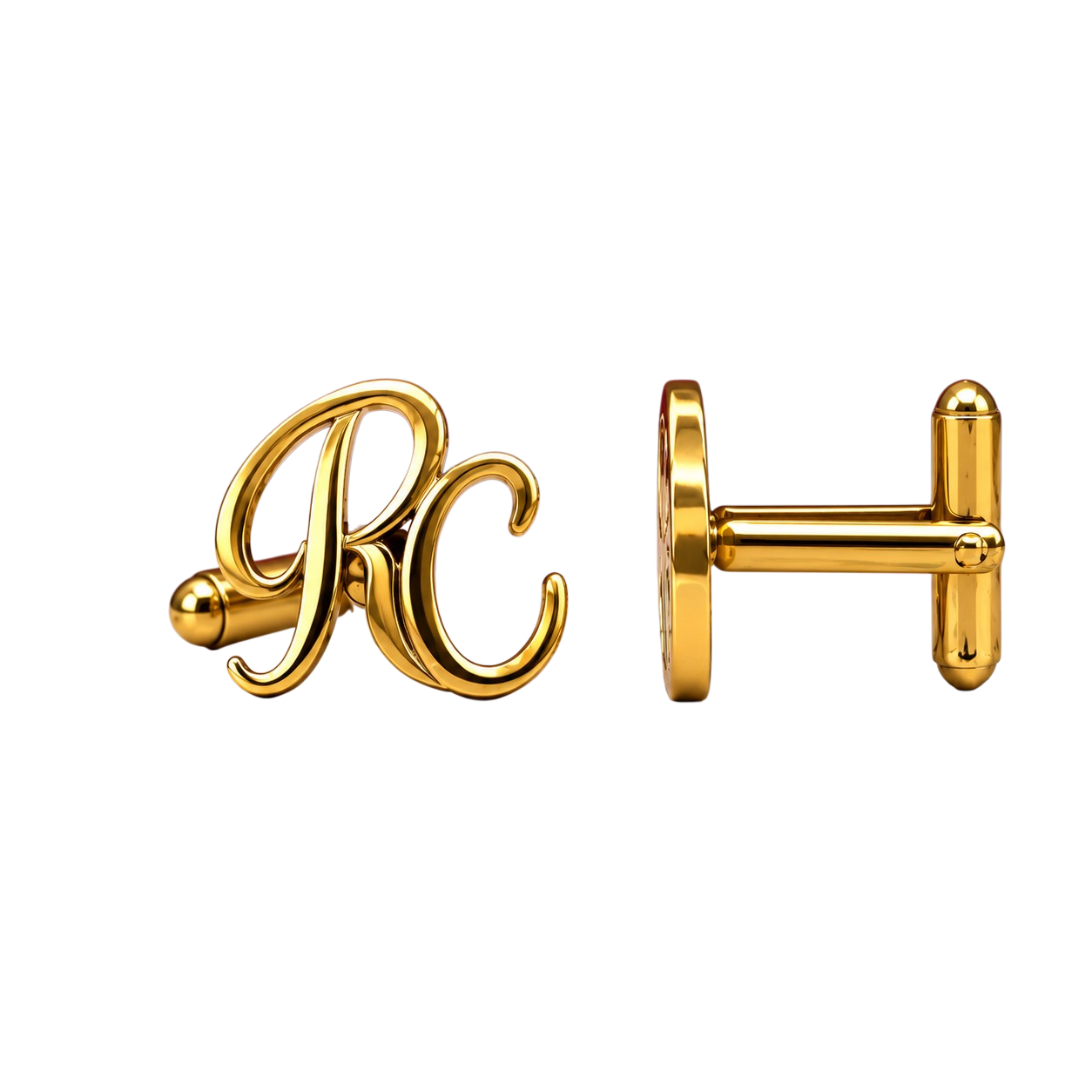 Initial Cufflinks — Custom Made