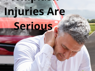 Whiplash Injuries are Serious