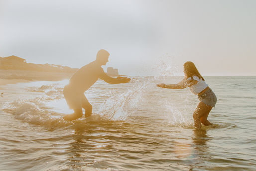 Brooke + Josh, Navarre Beach Engagement Shoot