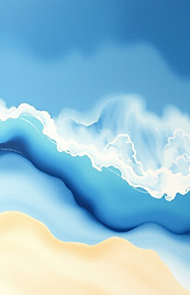abstract ocean wave inspired art in soft blues and light contrast.jpg