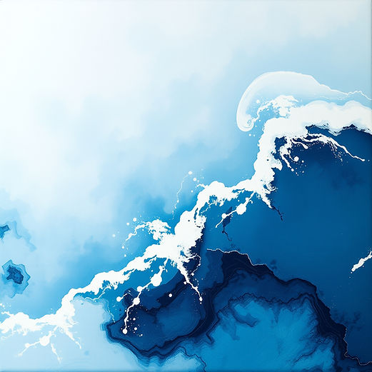 ocean inspired abstract art in soft blues and low contrast.jpg