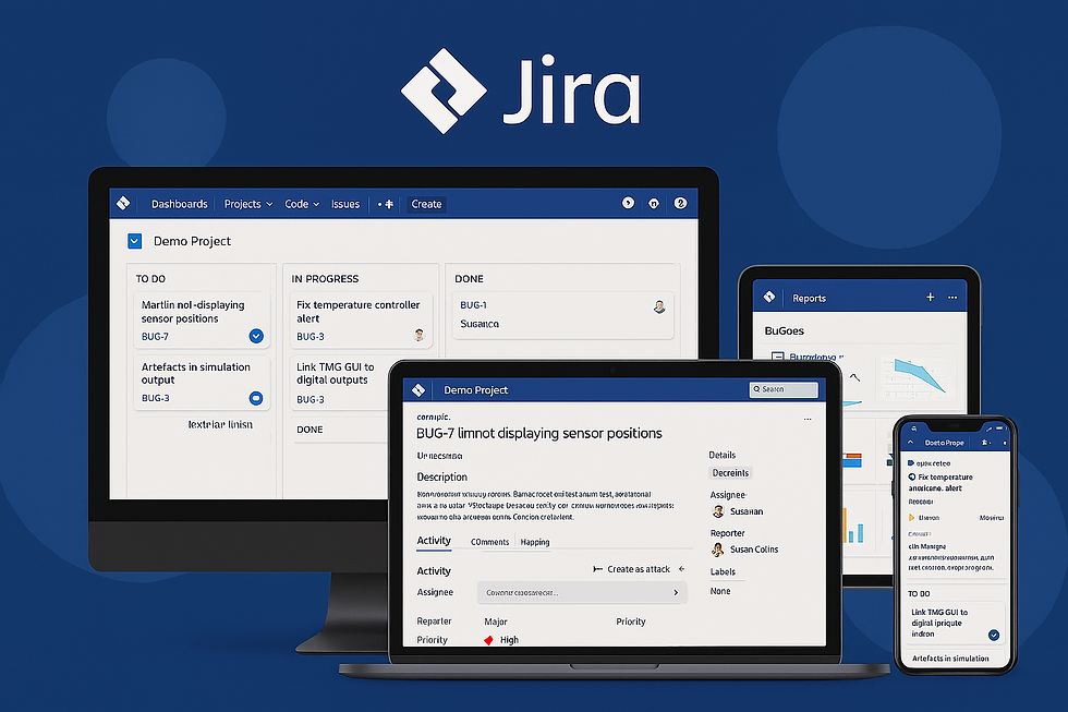 In the office and in the Field.