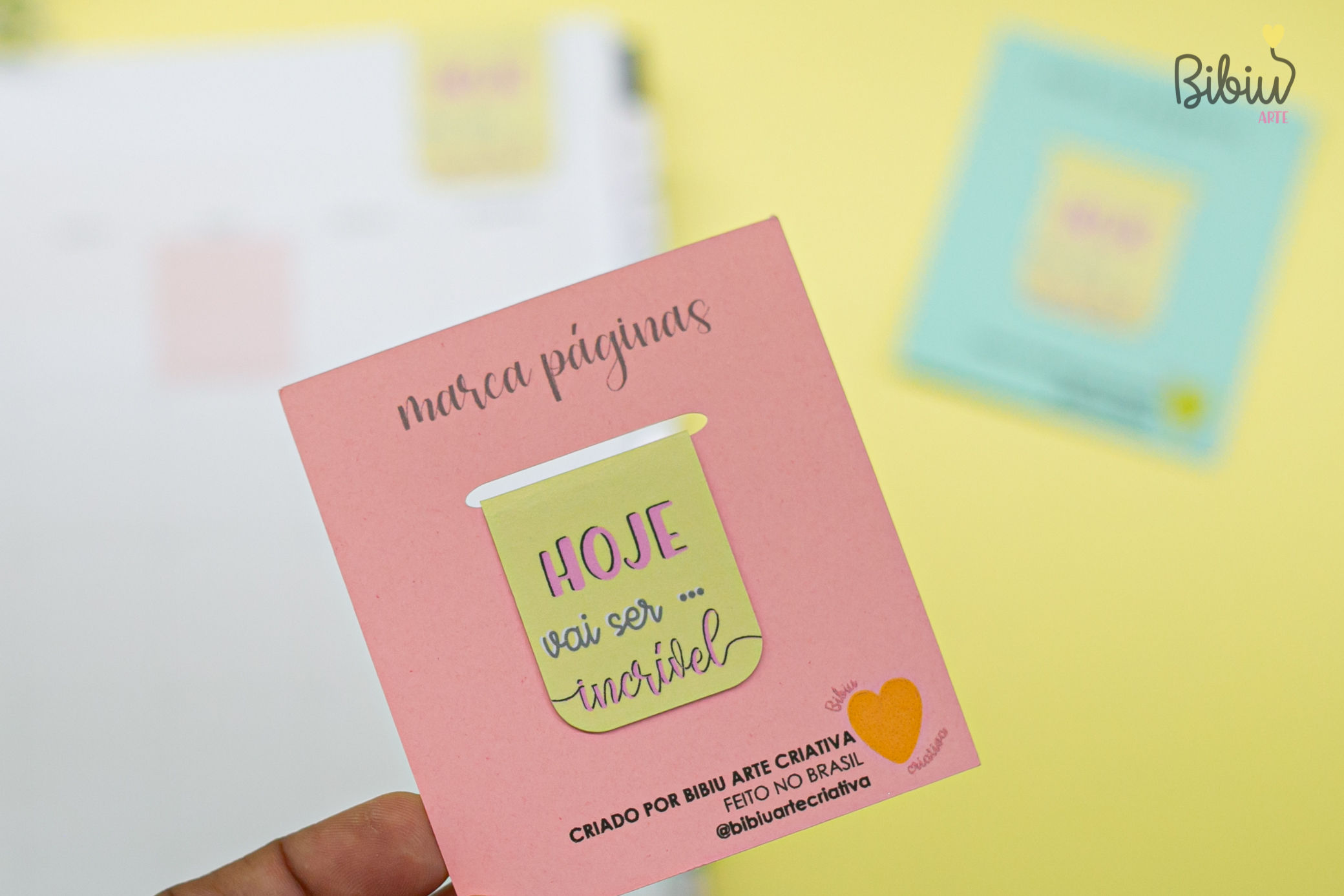 Marca Páginas Magnético - HOJE